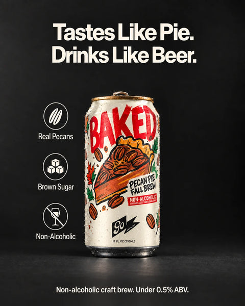Go Brewing Honey Autumn Pecan Brew - Non Alcoholic Beer