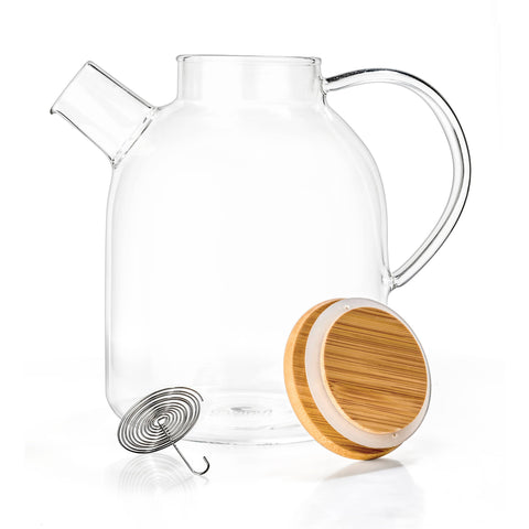 TEALYRA Large Glass Teapot & Kettle