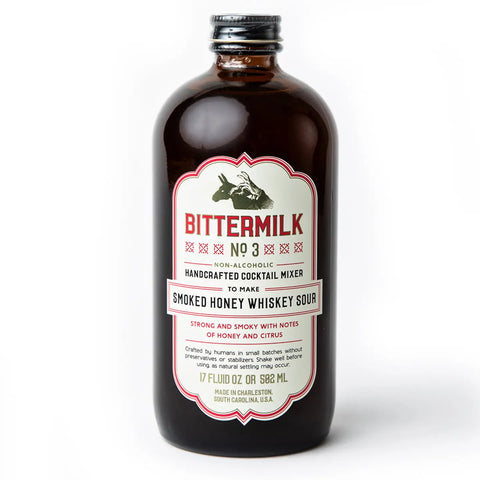 Bittermilk No.3  Smoked Honey Whiskey Sour Mix
