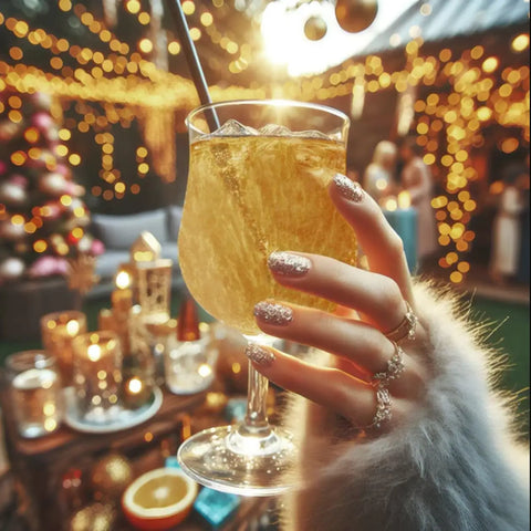 The Glitter Lab-Gold Drink Glitter Bombs