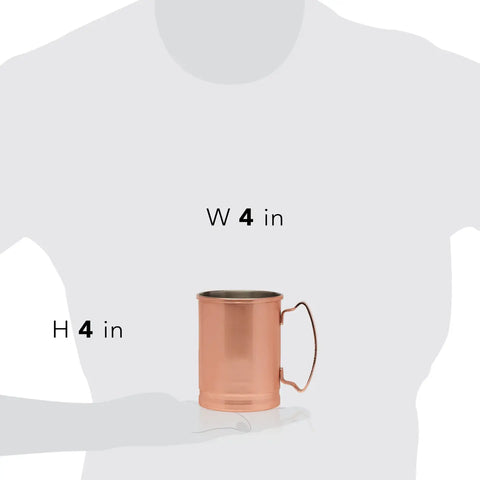 Libbey Moscow Mule Copper Mug, 14-ounce