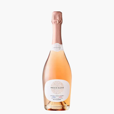 French Bloom Le Rosé, Alcohol-Free Organic French Bubbly