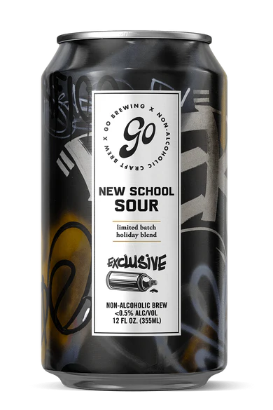 Go Brewing New School Sour Holiday - Non Alcoholic Beer