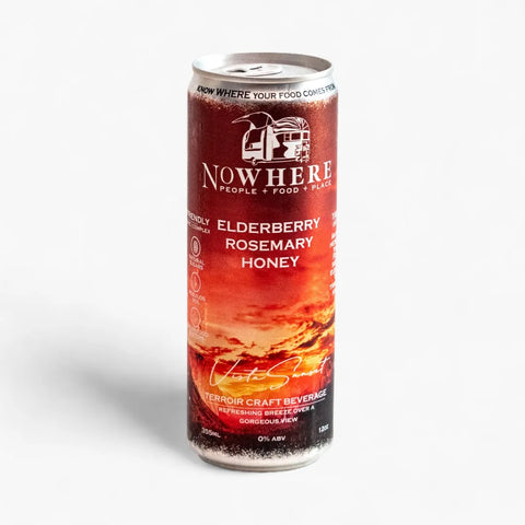 No Where Vista – Elderberry Rosemary Honey