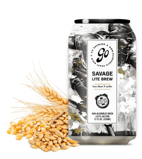 Go Brewing Savage Lite Brew - Non Alcoholic Beer