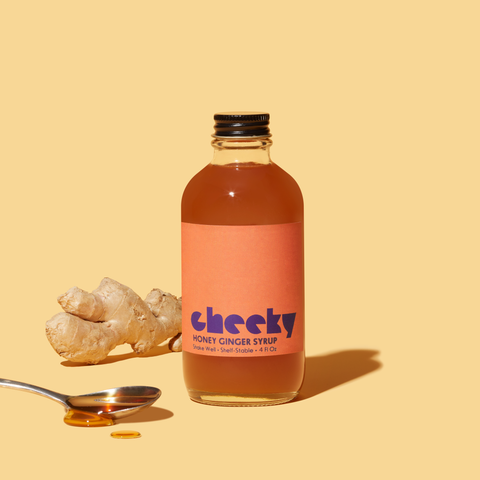 Cheeky Honey Ginger Syrup 4oz