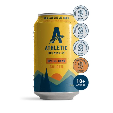 Athletic Brewing - Upside Dawn Golden (Non-Alcoholic)