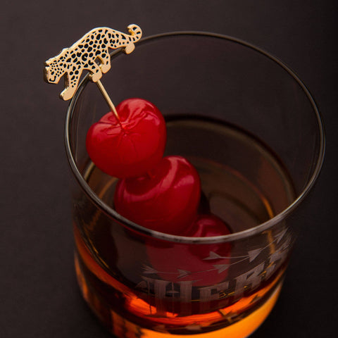 Love & Victory Leopard Cocktail Picks