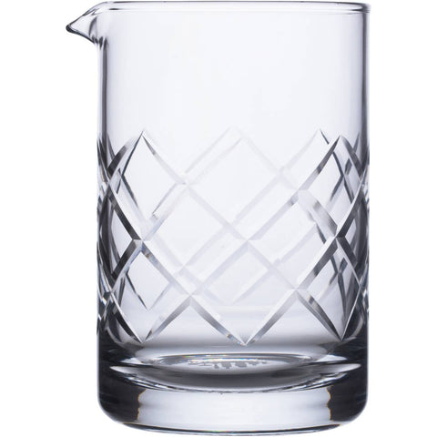 A Bar Above Cocktail Mixing Glass - Diamond Cut