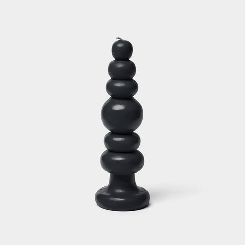 Carl Durkow Spindle Candle Knubby - Black
